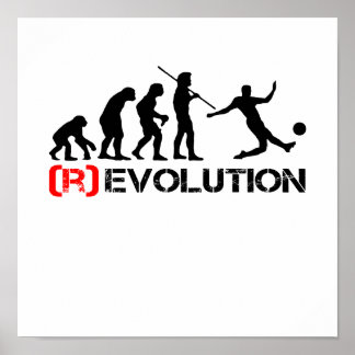 Evolution/Revolutionsdiagramm Poster