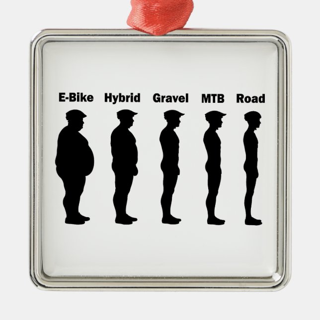 Evolution Roadie Ornament Aus Metall (Vorne)