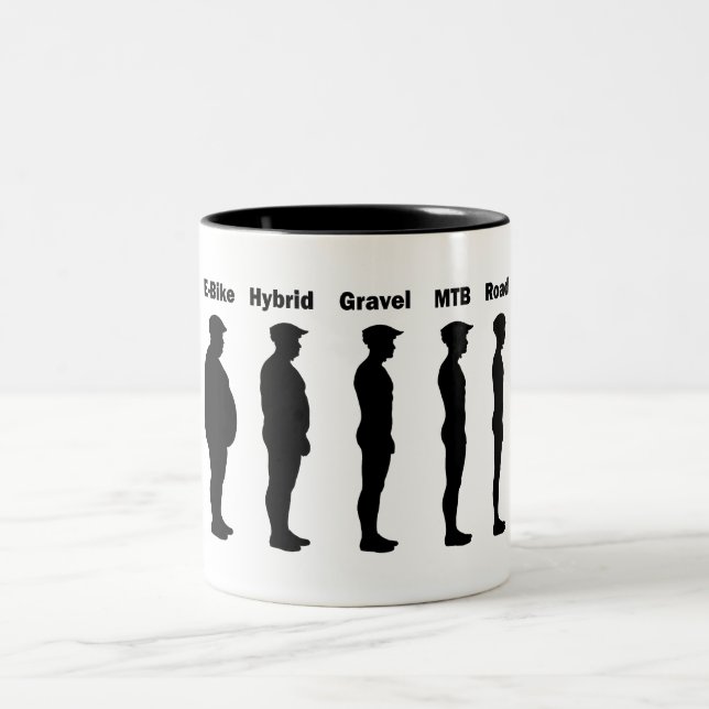 Evolution Roadie Zweifarbige Tasse (Mittel)