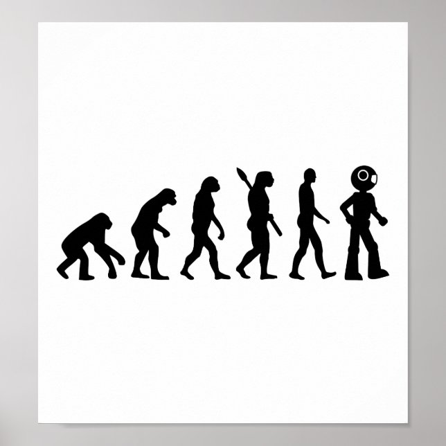 Evolution Robot Poster (Vorne)