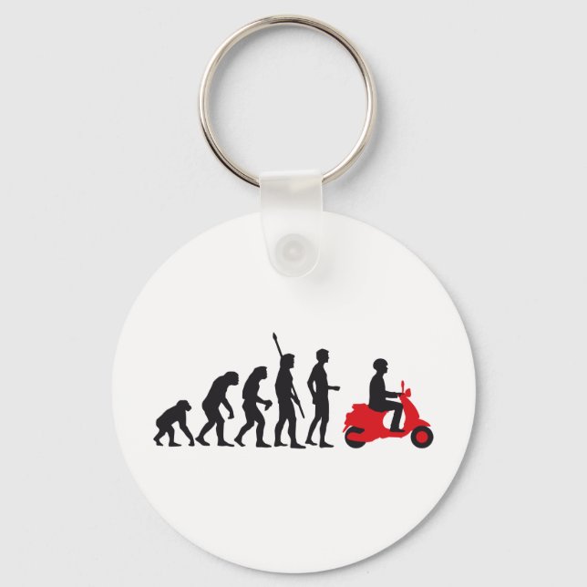 Evolution Roller Schlüsselanhänger (Vorderseite)