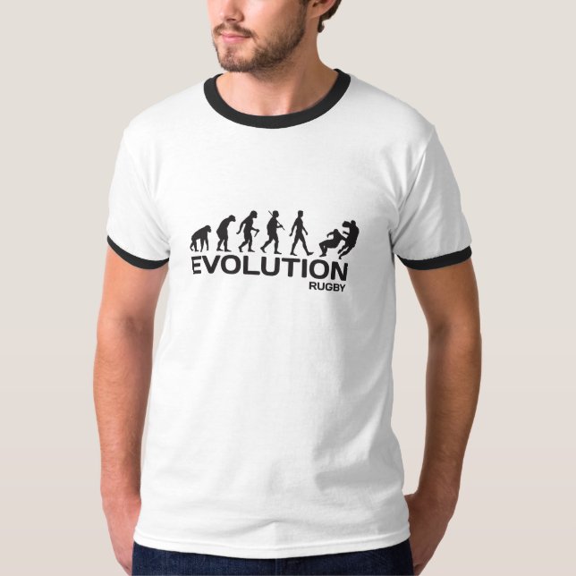 EVOLUTION RUGBY-Player-Gewerkschaft bedeutet T - S T-Shirt (Vorderseite)