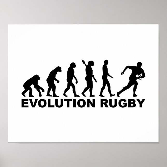Evolution Rugby Poster (Vorne)