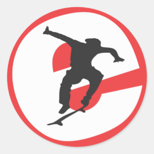 Evolution Runder Aufkleber