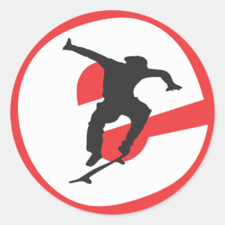 Evolution Runder Aufkleber