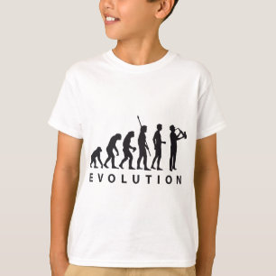 evolution saxophon T-Shirt