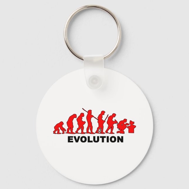 Evolution Schlüsselanhänger (Vorderseite)