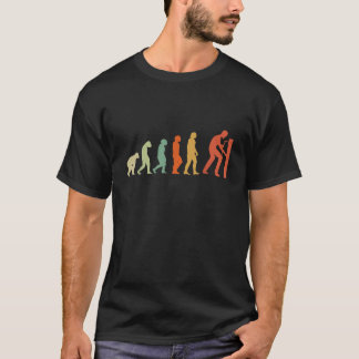 Evolution Schweißgerät Retro Handwerker T-Shirt