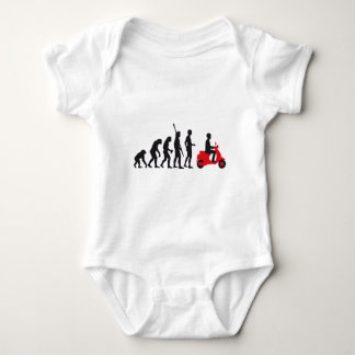evolution scooter baby strampler