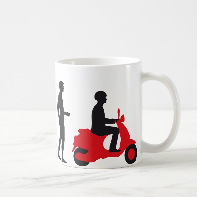 evolution scooter kaffeetasse (Rechts)