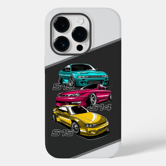EVOLUTION SILVIA "S" Case-Mate iPhone HÜLLE (Rückseite)