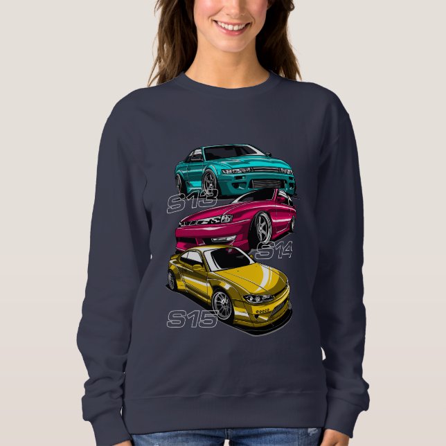 EVOLUTION SILVIA "S" SWEATSHIRT (Vorderseite)