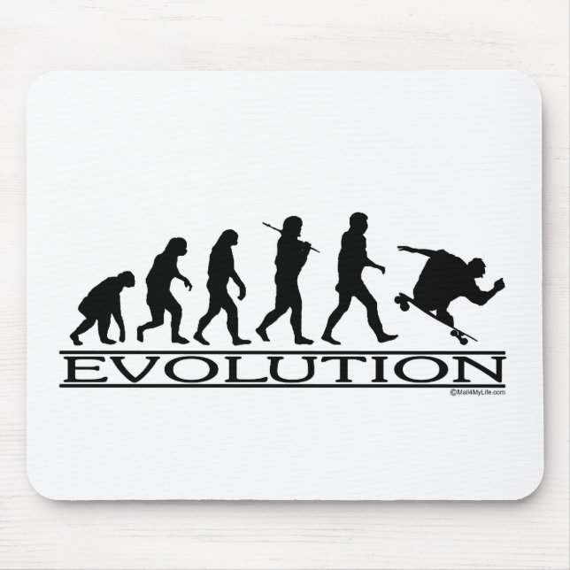 Evolution - Skateboarding - Mann Mousepad (Vorne)