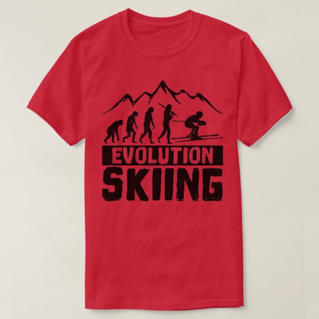 Evolution Ski T-Shirt (Design vorne)