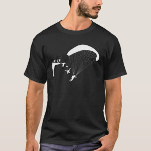 Evolution Skydive Absatz Leiter Geschenk Fallschir T-Shirt