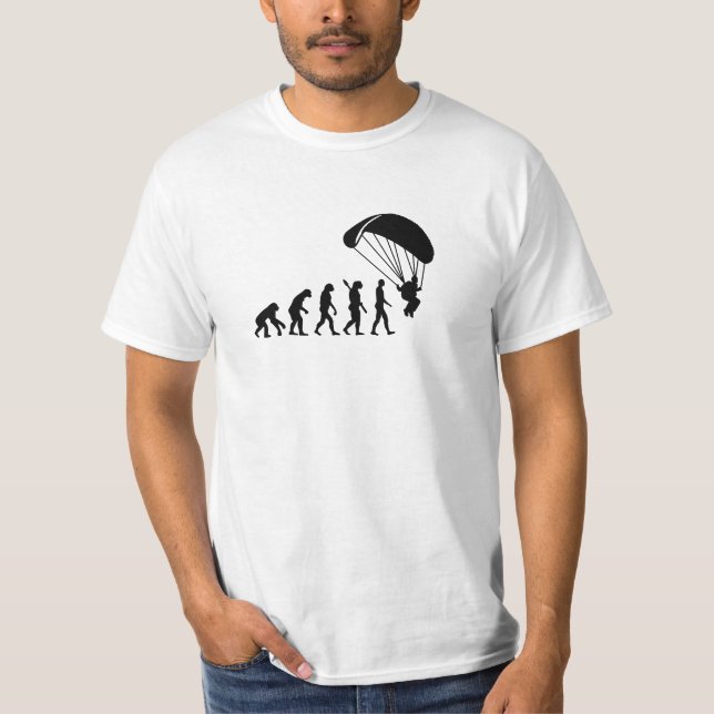 Evolution Skydiving T-Shirt (Vorderseite)
