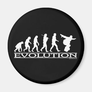 Evolution - Snowboard Magnet