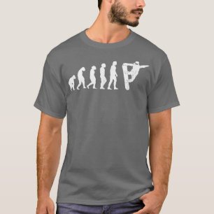 Evolution Snowboarder Snowboard Snowboarden T-Shirt