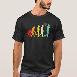 Evolution Squash Player Ball Sportaktivitäten Indo T-Shirt