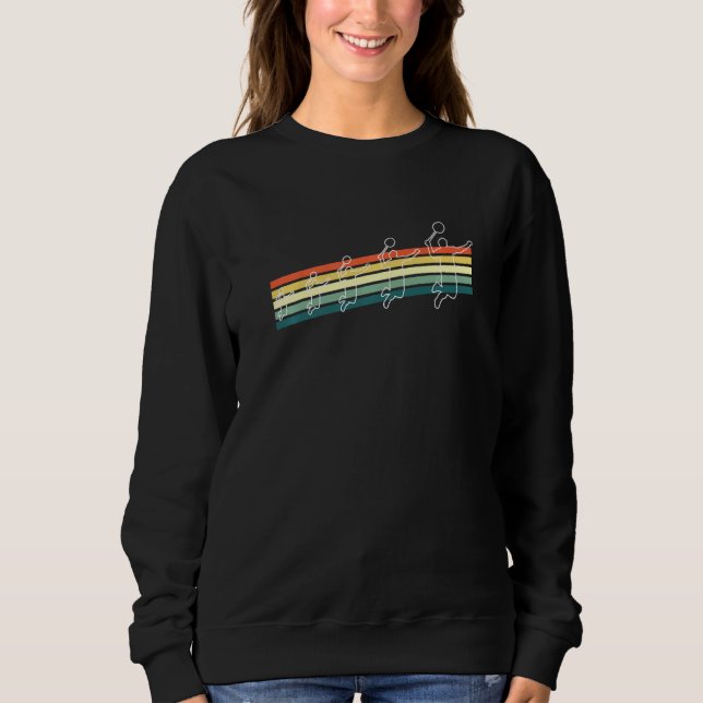 Evolution Squash Spieler Schläger Racquets Rückhan Sweatshirt (Vorderseite)