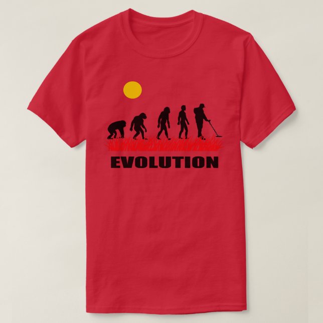 Evolution T-Shirt (Design vorne)