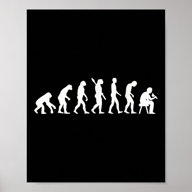 Evolution Tattoo Artist Poster (Vorne)