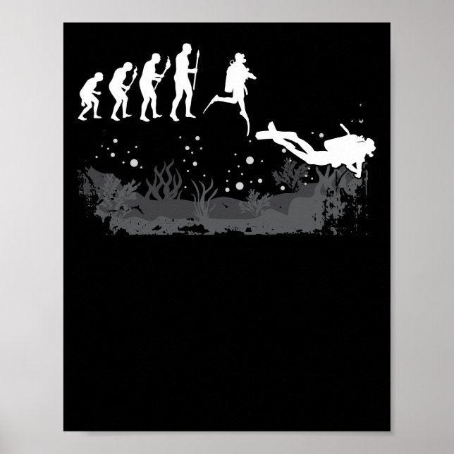 Evolution Tauchen Poster (Vorne)