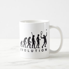 evolution tennis kaffeetasse