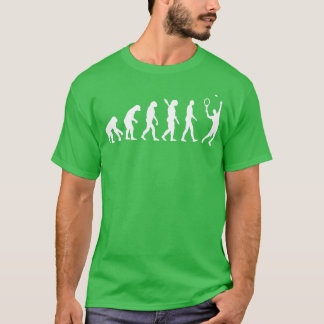 Evolution Tennisspieler T-Shirt