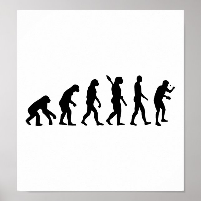 Evolution Tischtennis Poster (Vorne)