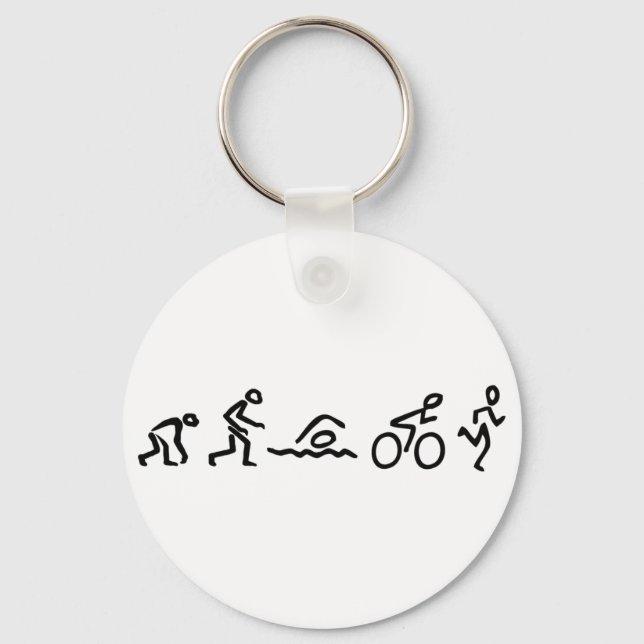 Evolution Tri Schlüsselanhänger (Vorderseite)
