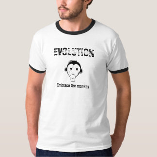 EVOLUTION: Umfassen Sie den Affen T-Shirt