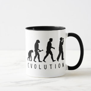 Evolution: Vogelbeobachter Tasse