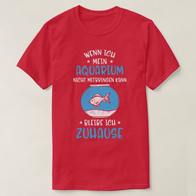 Evolution von Aquaristen2 T-Shirt (Design vorne)