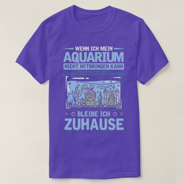 Evolution von Aquaristen4 T-Shirt (Design vorne)