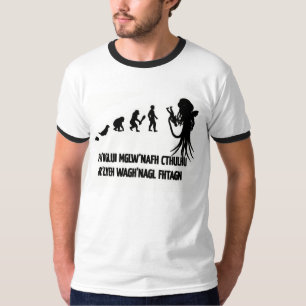 Evolution von Cthulhu T-Shirt