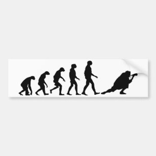 Evolution von Fotografie Autoaufkleber