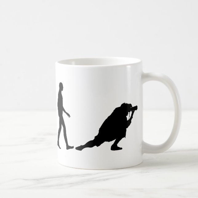 Evolution von Fotografie Tasse (Rechts)