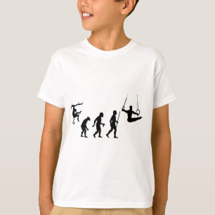 Evolution von Gymnastik T-Shirt