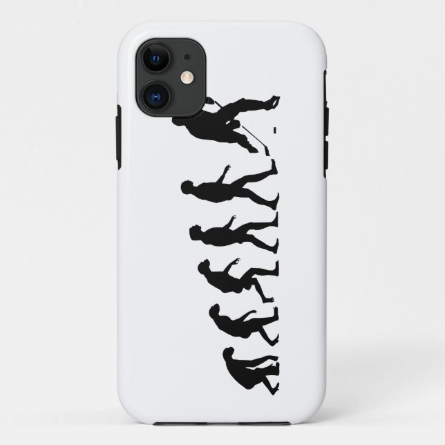 Evolution von Hockey iPhone 5 Fall Case-Mate iPhone Hülle (Rückseite)