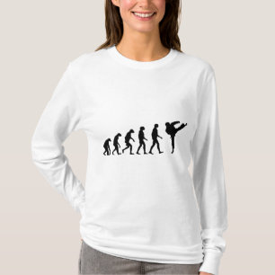 Evolution von Karate T-Shirt