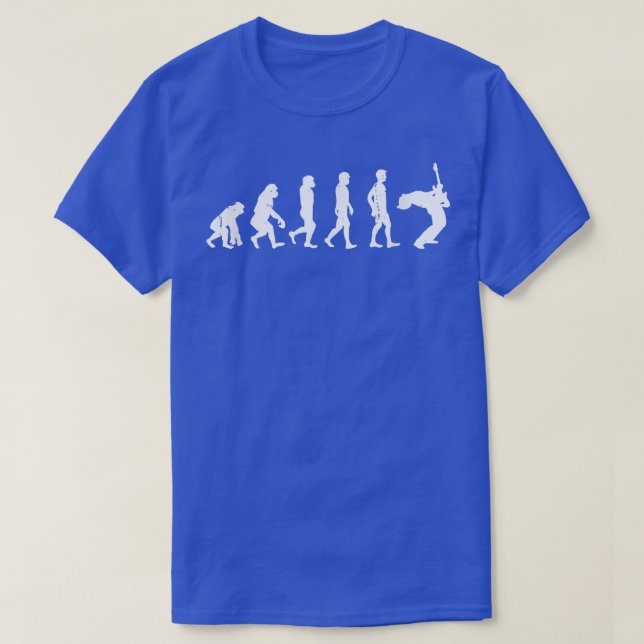 Evolution von Man GitarreGitarre 721 T-Shirt (Design vorne)