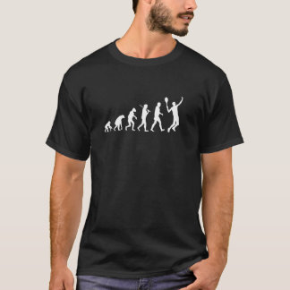 Evolution von Man Tennis Serve T-Shirt