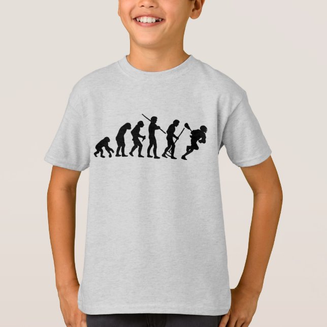 Evolution von MannLacrosse T-Shirt (Vorderseite)