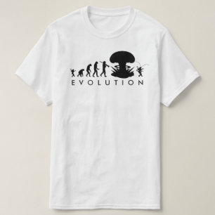 Evolution von Mensch und Kakerlake — Funny Evoluti T-Shirt