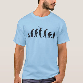 Evolution von Videospiel-SpielGamer T-Shirt