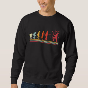 Evolution Wand Kletter Bouldering Indoor Kletterer Sweatshirt