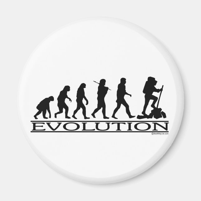 Evolution - Wandern Magnet (Vorne)