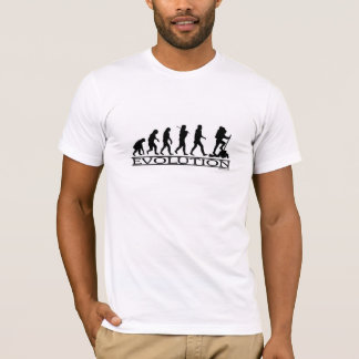 Evolution - wandernd T-Shirt