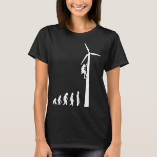 Evolution Windkraftturbinen T-Shirt